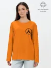 Лонгслив женский. Хлопок / HALF-LIFE
