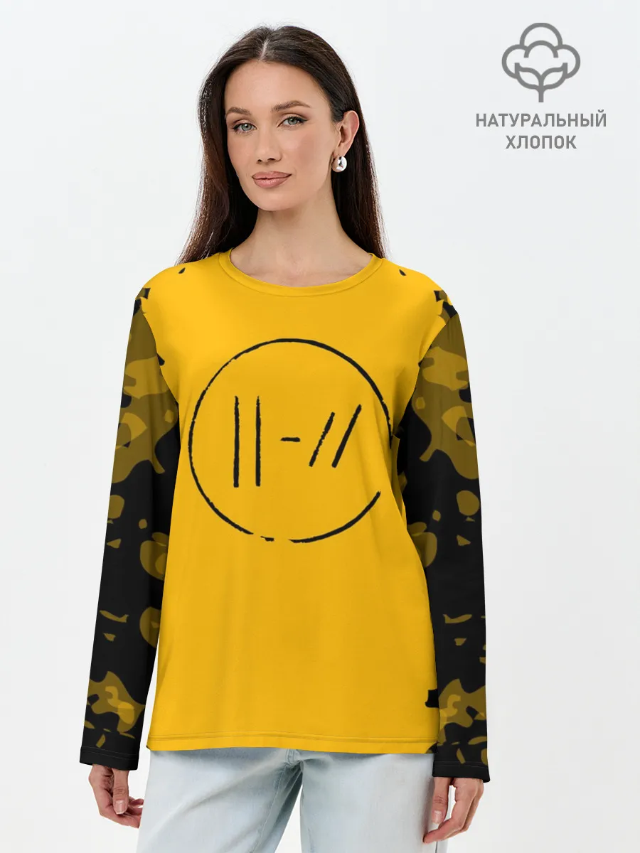 Лонгслив женский. Хлопок / TWENTY ONE PILOTS