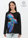 Лонгслив женский. Хлопок / Mega Man