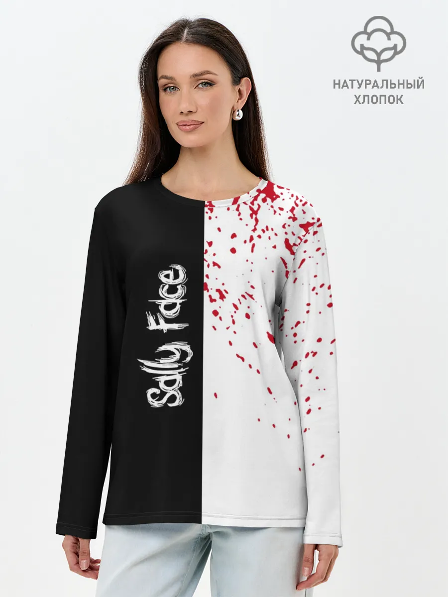 Лонгслив женский. Хлопок / Sally Face