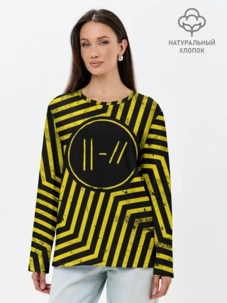 Лонгслив женский. Хлопок / Twenty One Pilots - Trench