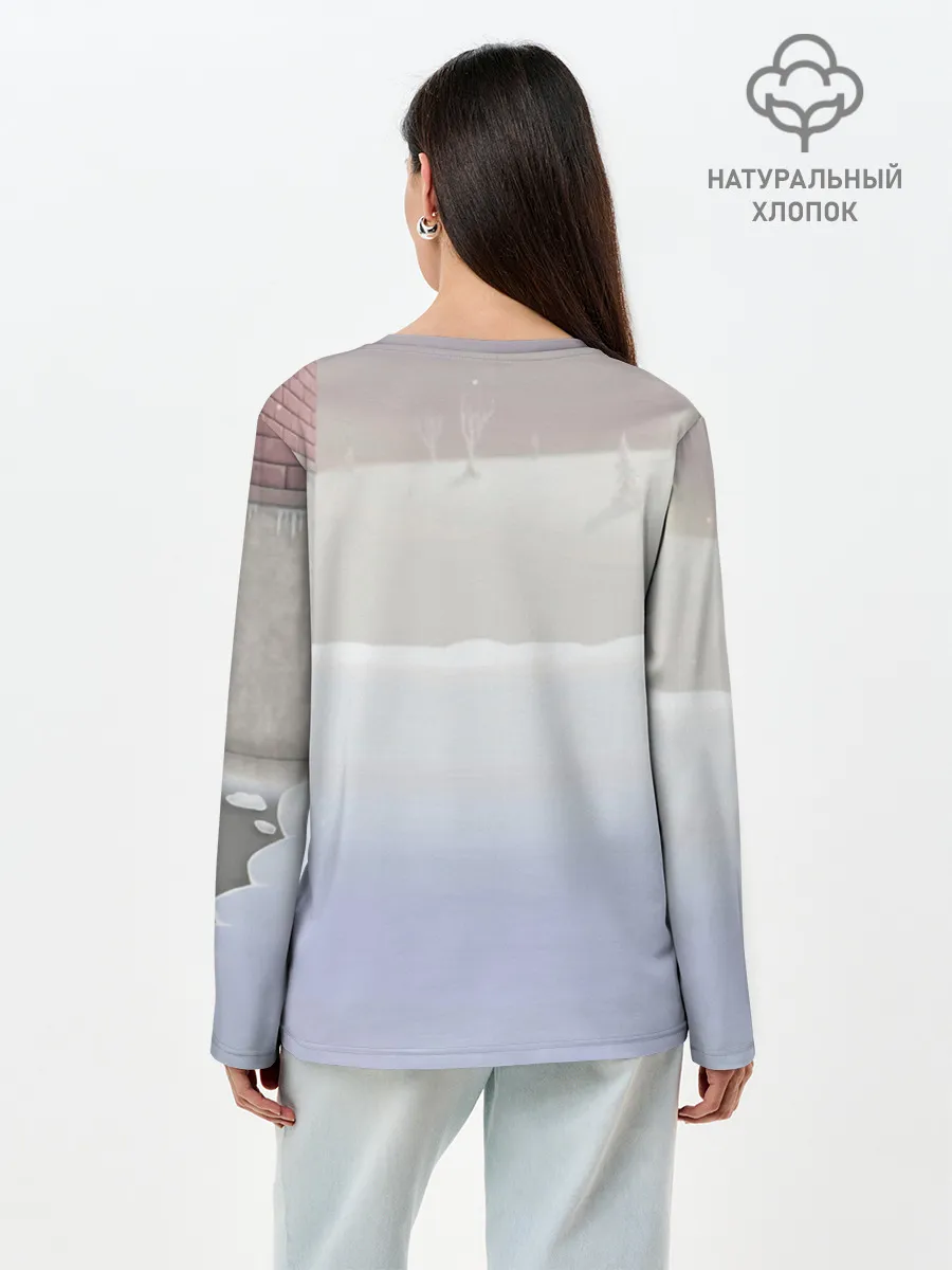 Лонгслив женский. Хлопок / Sally Face