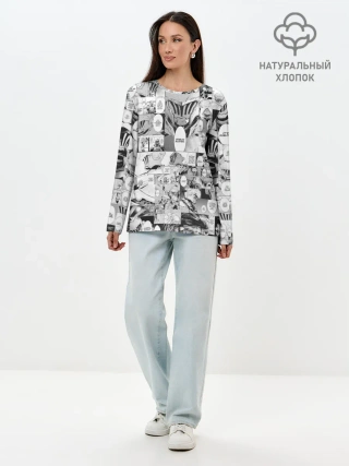 Лонгслив женский. Хлопок / Goblin Slayer Manga