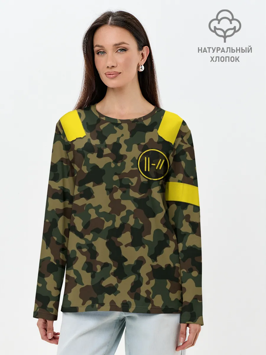 Лонгслив женский. Хлопок / Twenty One Pilots - Jumpsuit