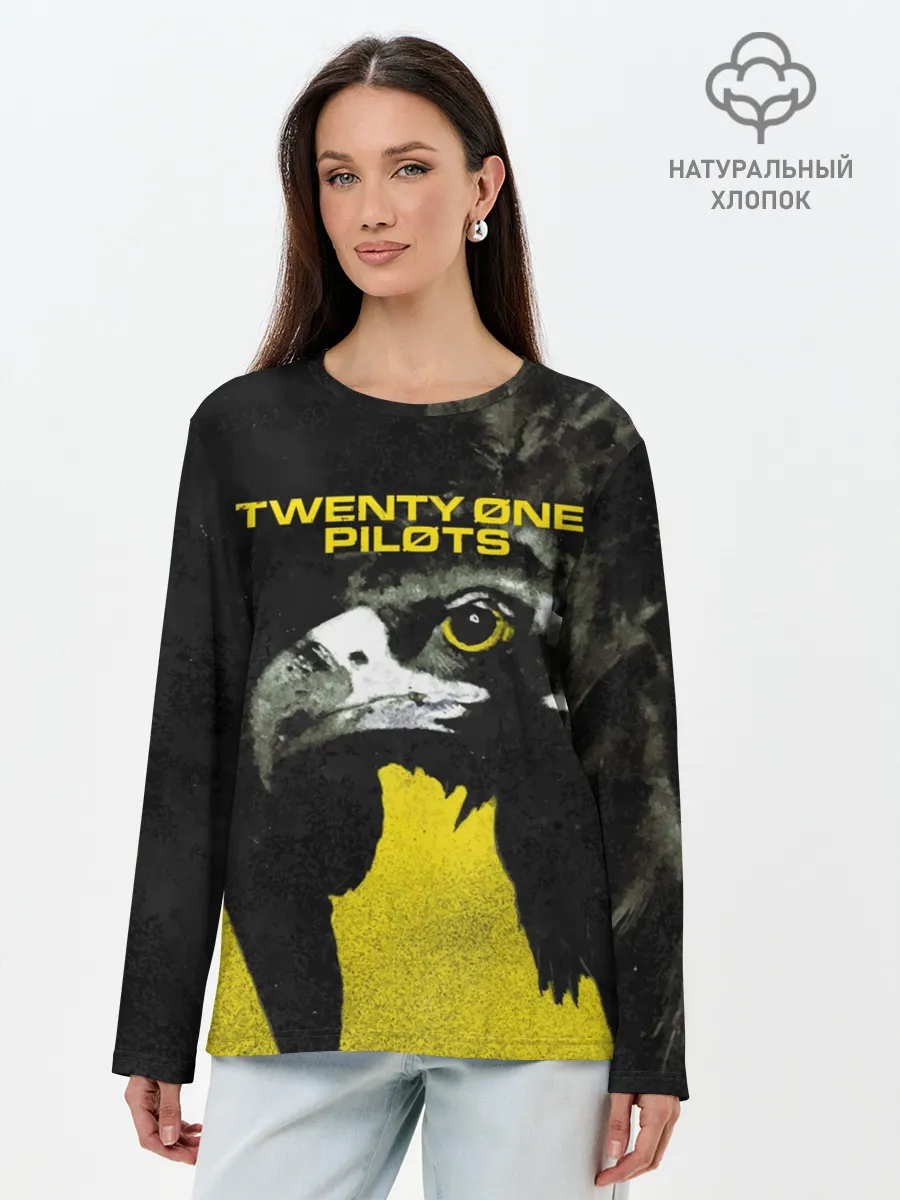 Лонгслив женский. Хлопок / Twenty One Pilots - Trench