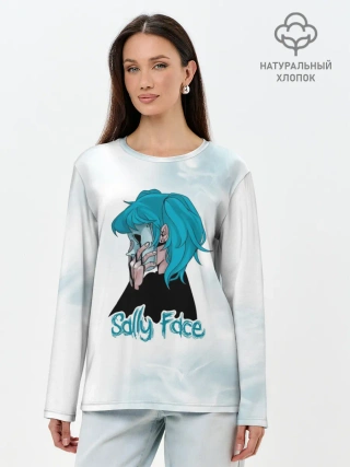 Лонгслив женский. Хлопок / Sally Face