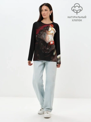 Лонгслив женский. Хлопок / Goblin Slayer Monster