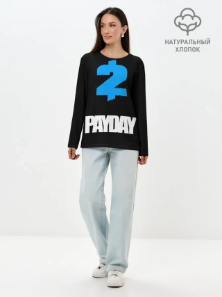 Лонгслив женский. Хлопок / PAYDAY