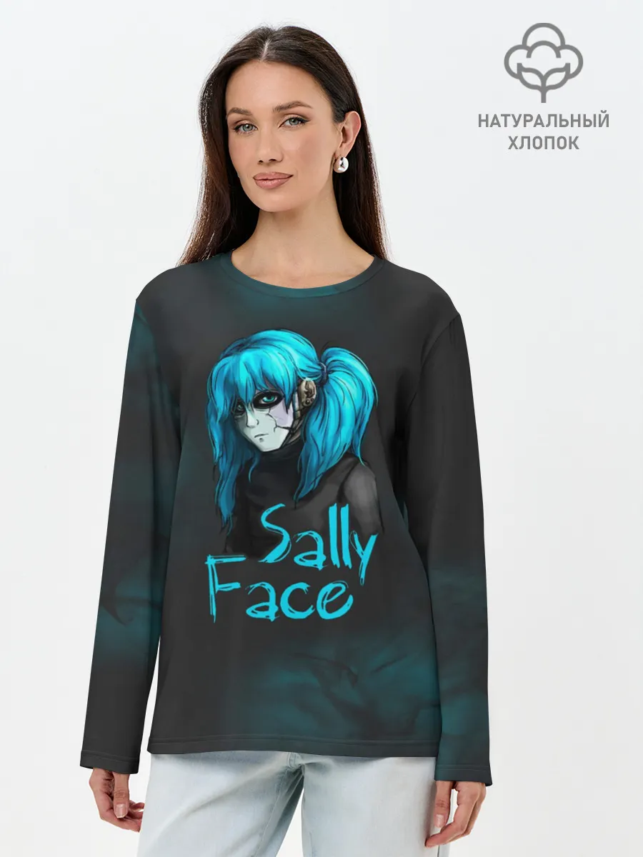 Лонгслив женский. Хлопок / Sally Face