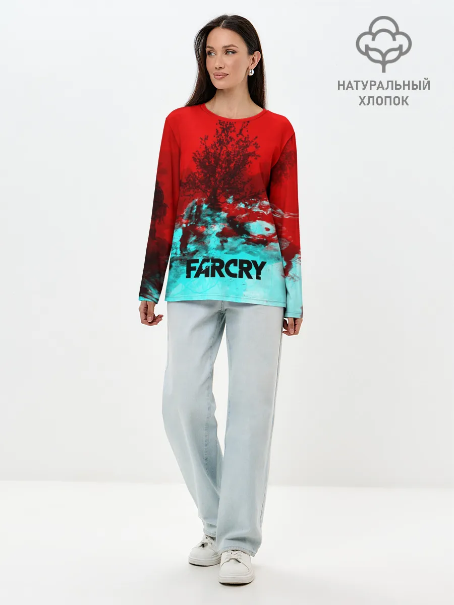 Лонгслив женский. Хлопок / FARCRY