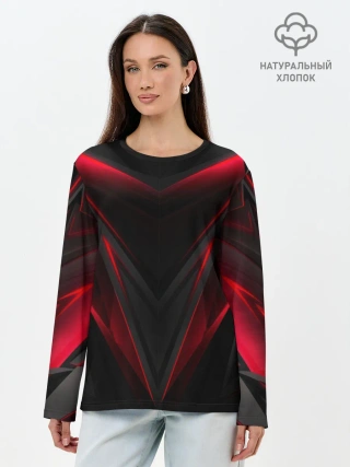 Лонгслив женский. Хлопок / Pro Gamer