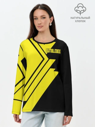 Лонгслив женский. Хлопок / BUMBLEBEE