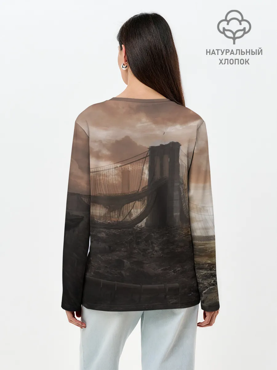 Лонгслив женский. Хлопок / Метро: Исход