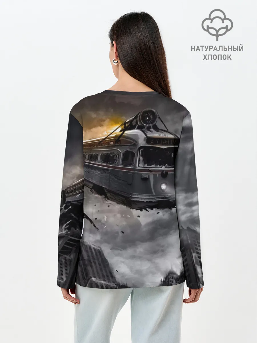 Лонгслив женский. Хлопок / Metro Exodus
