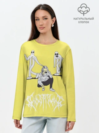 Лонгслив женский. Хлопок / Ghostemane Mercury