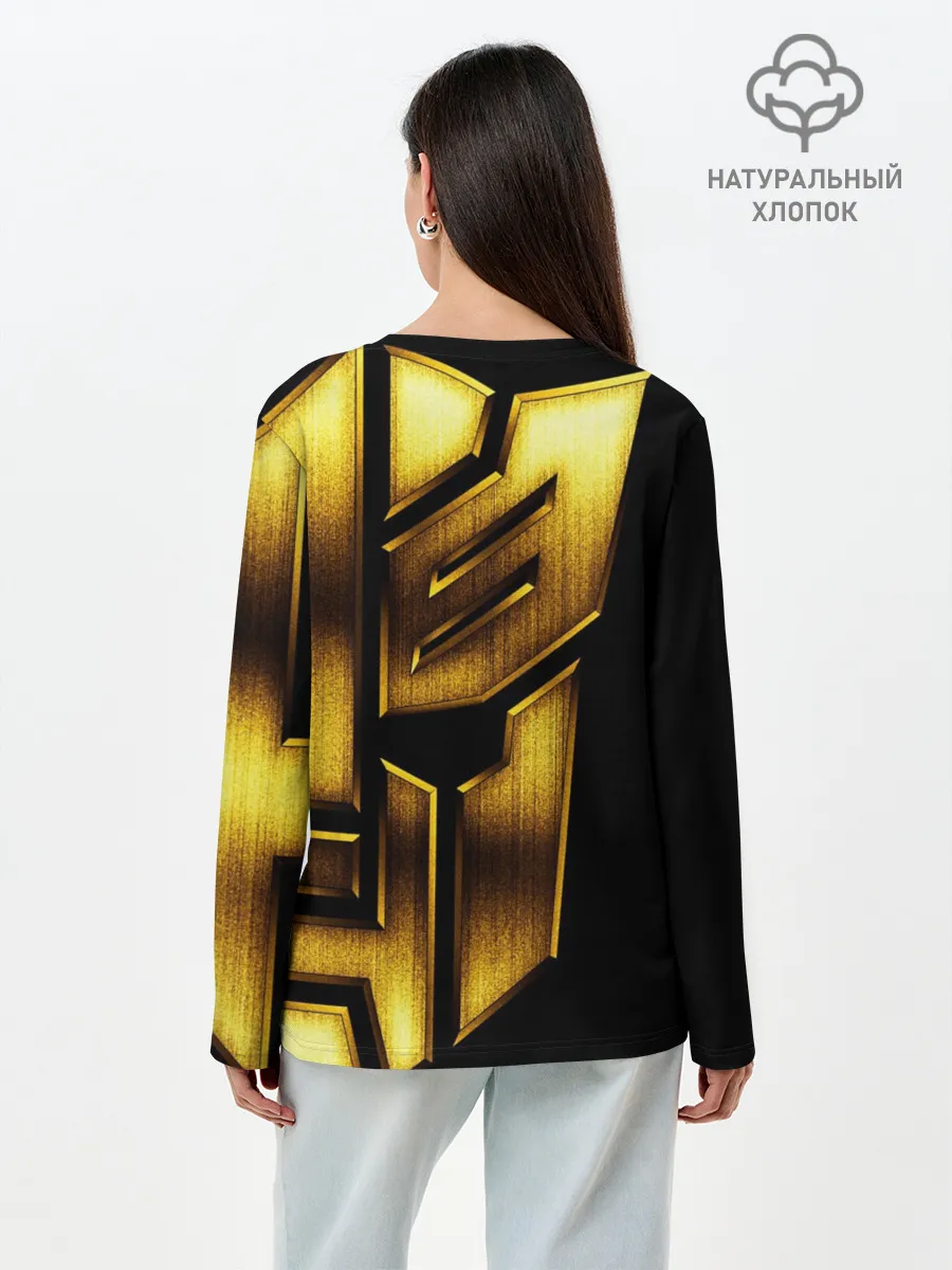 Лонгслив женский. Хлопок / BUMBLEBEE