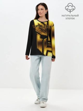 Лонгслив женский. Хлопок / BUMBLEBEE