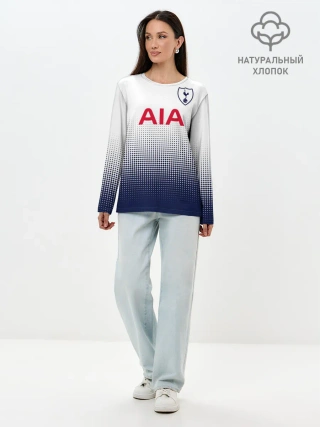Лонгслив женский. Хлопок / Тоттенхэм