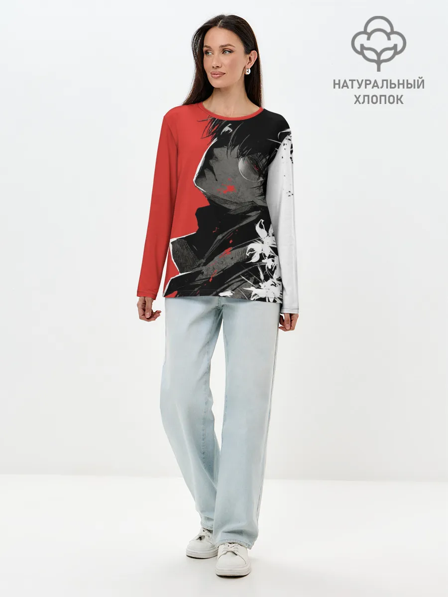 Лонгслив женский. Хлопок / Tokyo Ghoul:re