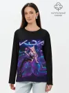 Лонгслив женский. Хлопок / Ahri. KDA