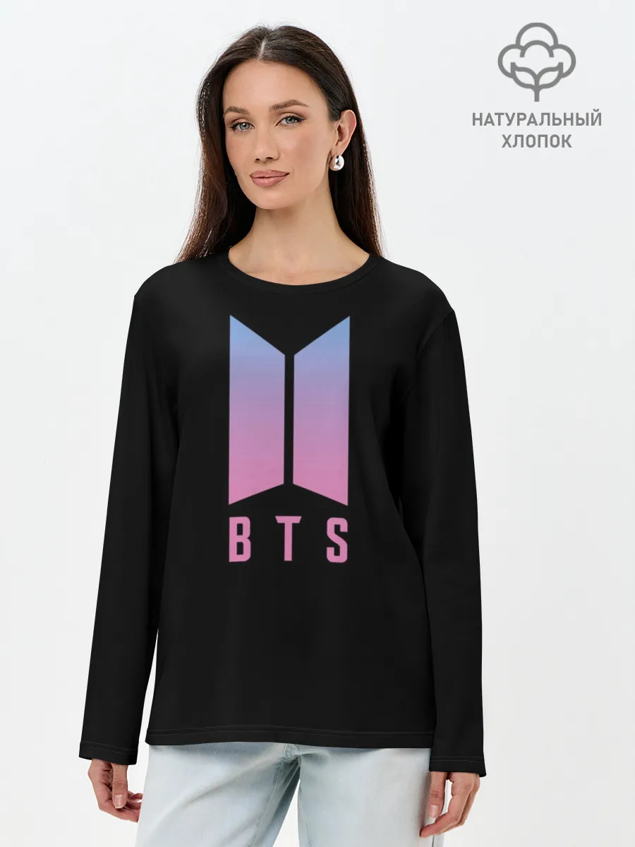 Лонгслив женский. Хлопок / BTS Suga
