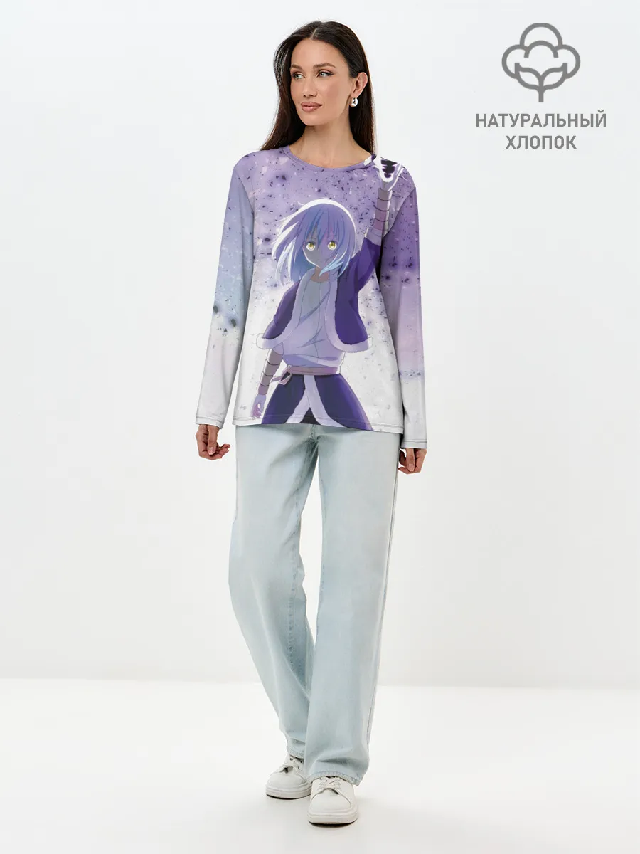 Лонгслив женский. Хлопок / Rimuru