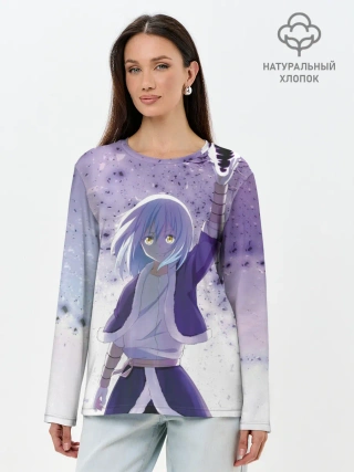 Лонгслив женский. Хлопок / Rimuru