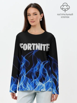 Лонгслив женский. Хлопок / FORTNITE