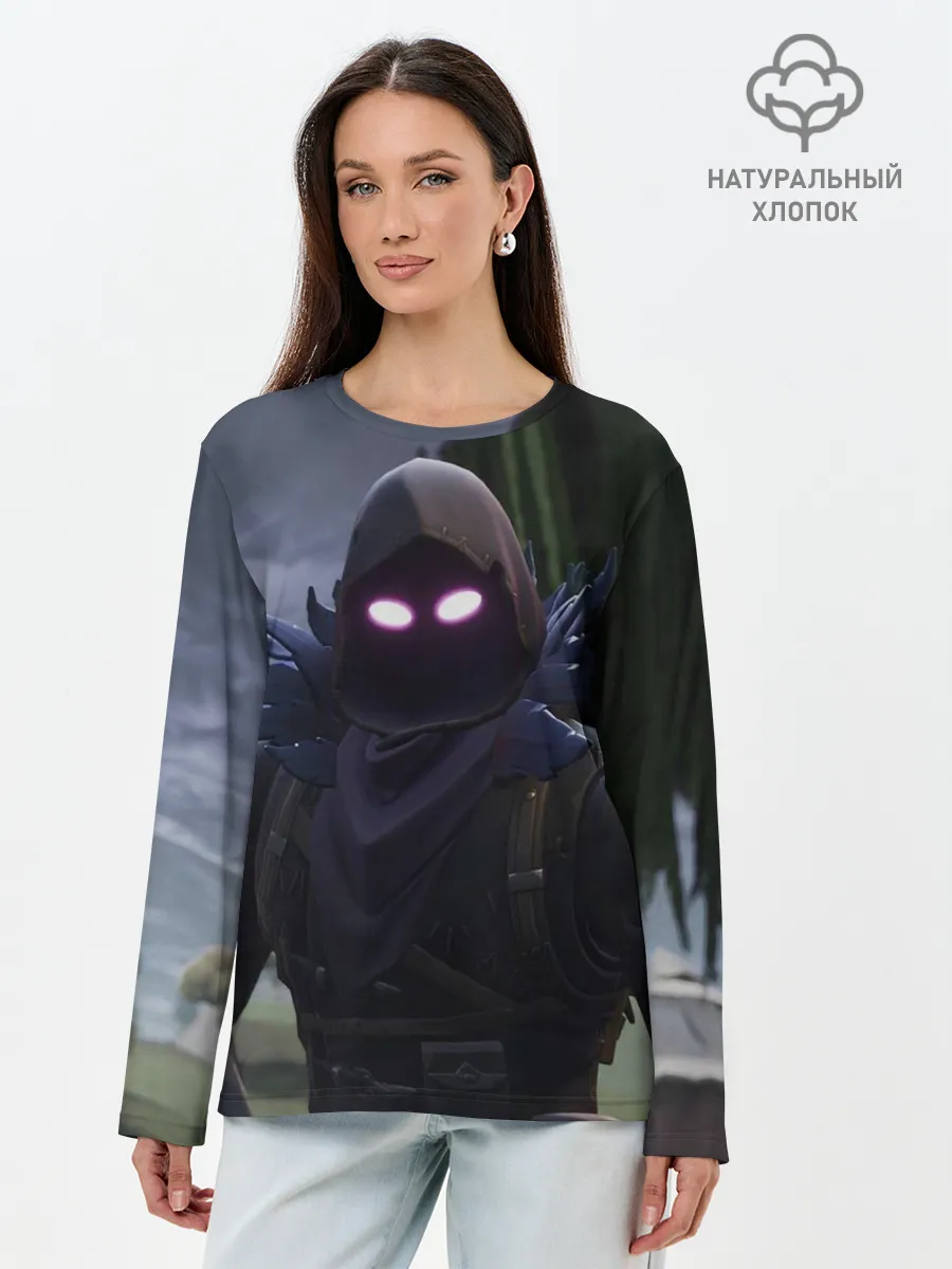 Лонгслив женский. Хлопок / FORTNITE