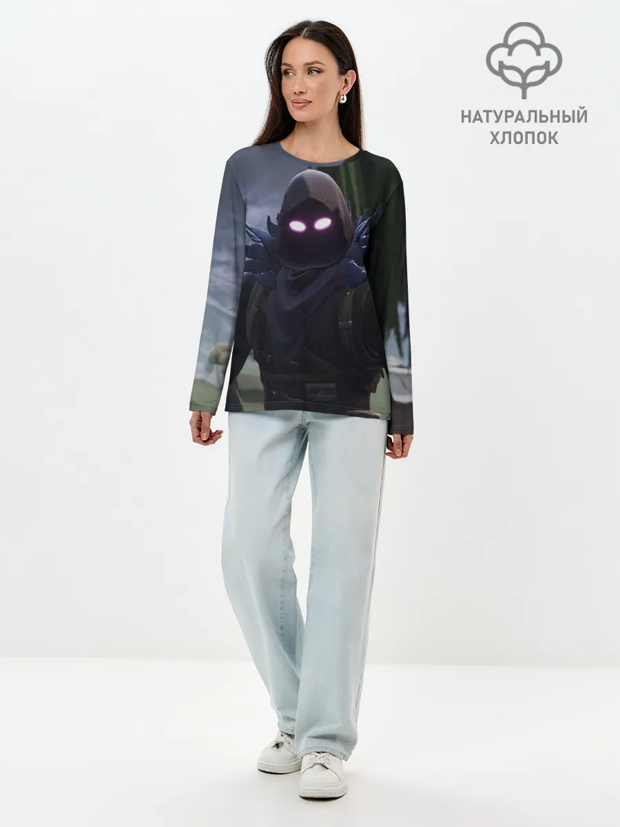 Лонгслив женский. Хлопок / FORTNITE