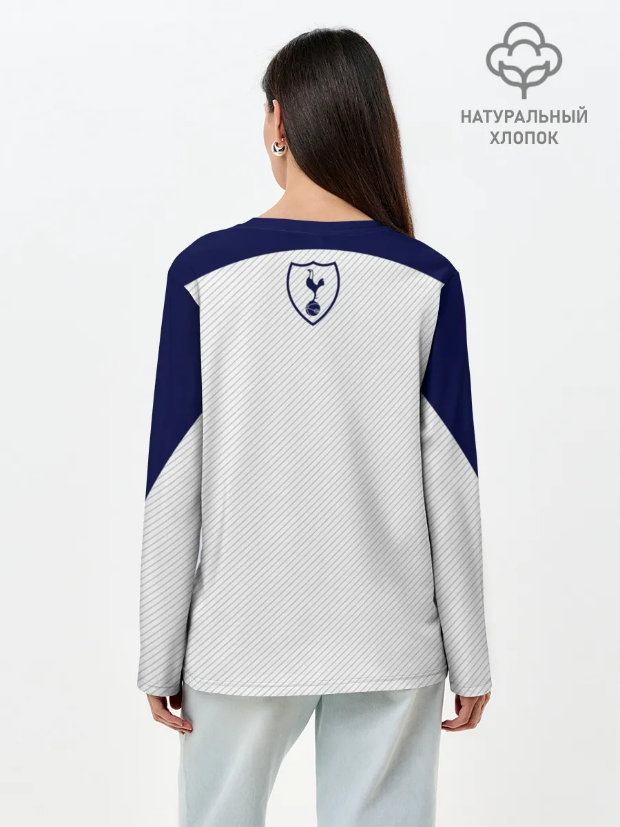 Лонгслив женский. Хлопок / Тоттенхэм