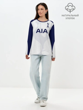 Лонгслив женский. Хлопок / Тоттенхэм