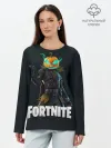 Лонгслив женский. Хлопок / FORTNITE