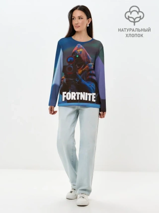 Лонгслив женский. Хлопок / FORTNITE