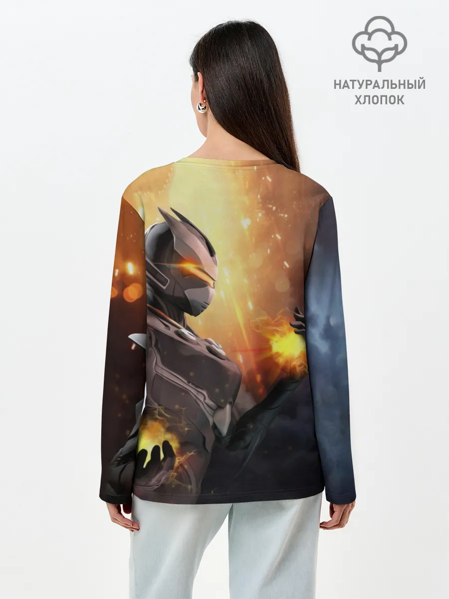 Лонгслив женский. Хлопок / FORTNITE