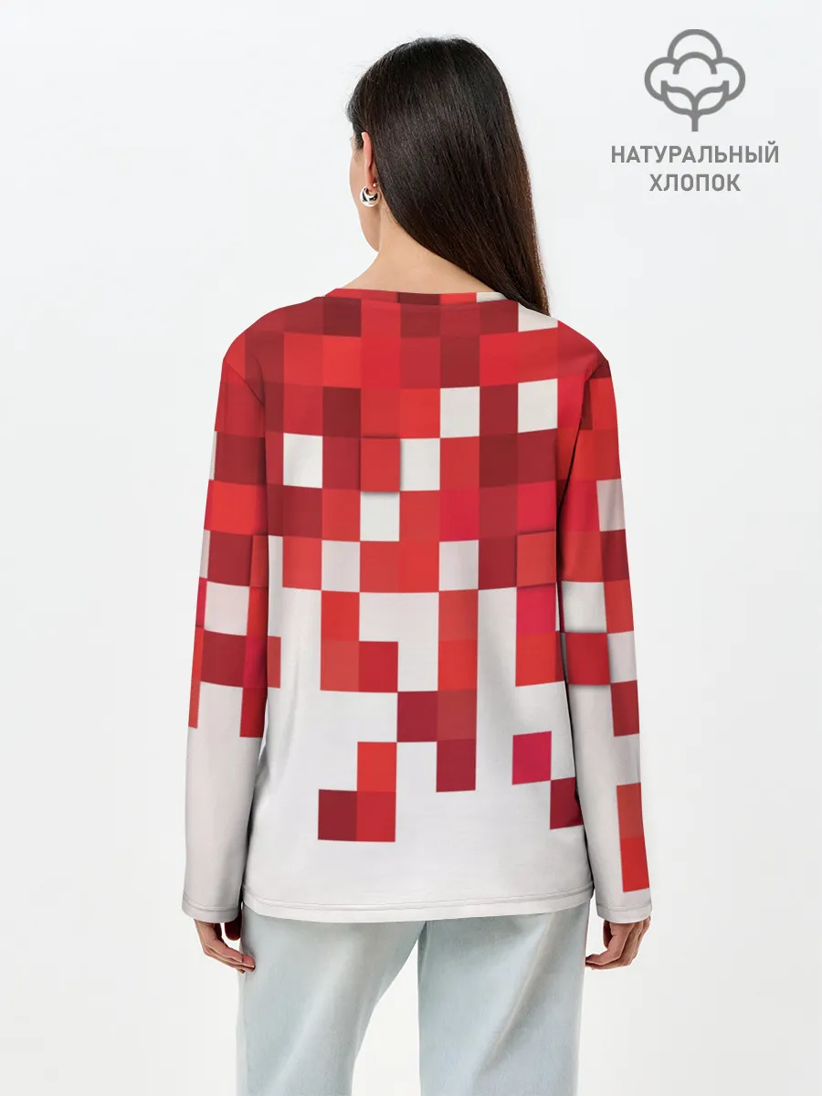 Лонгслив женский. Хлопок / Roblox