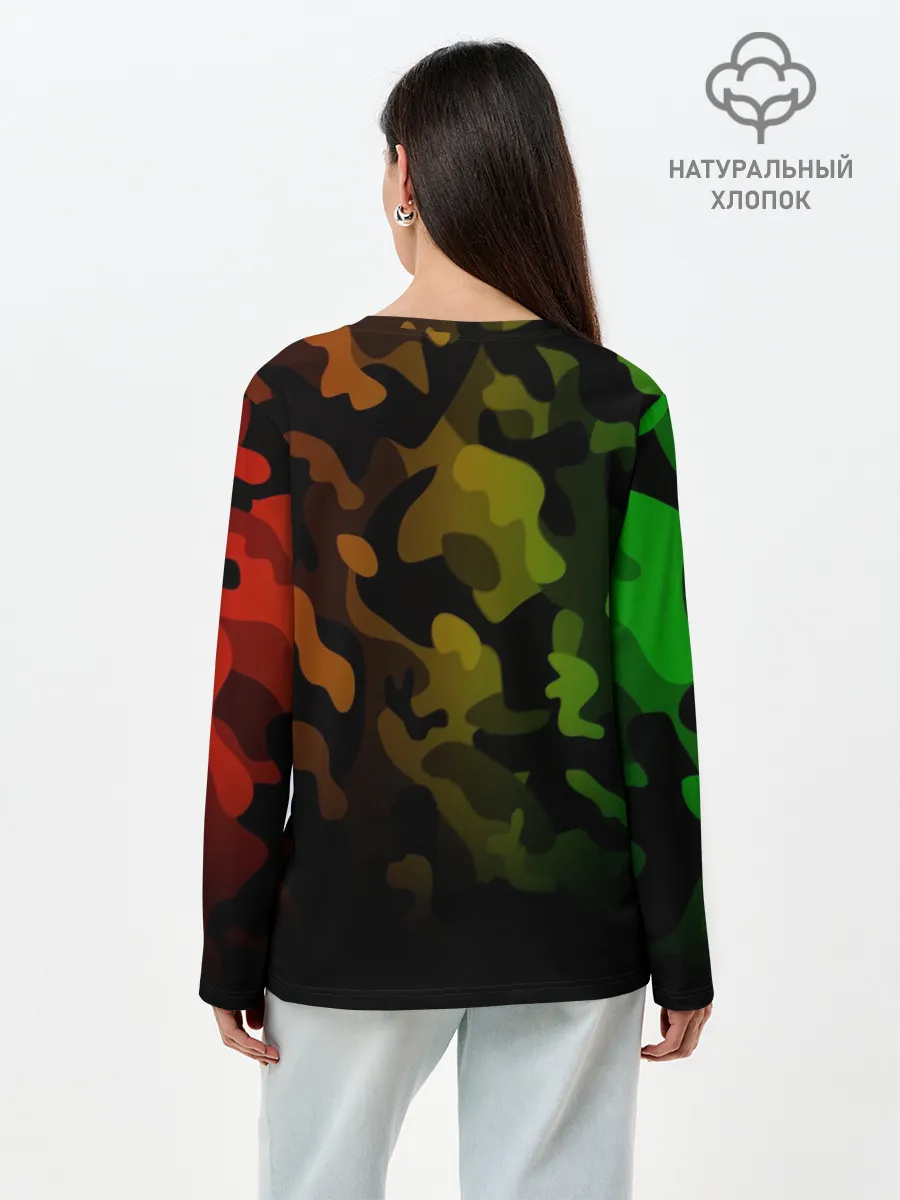 Лонгслив женский. Хлопок / CS GO