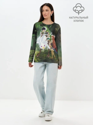 Лонгслив женский. Хлопок / The Rising of the Shield Hero