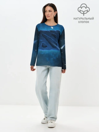 Лонгслив женский. Хлопок / Dota 2