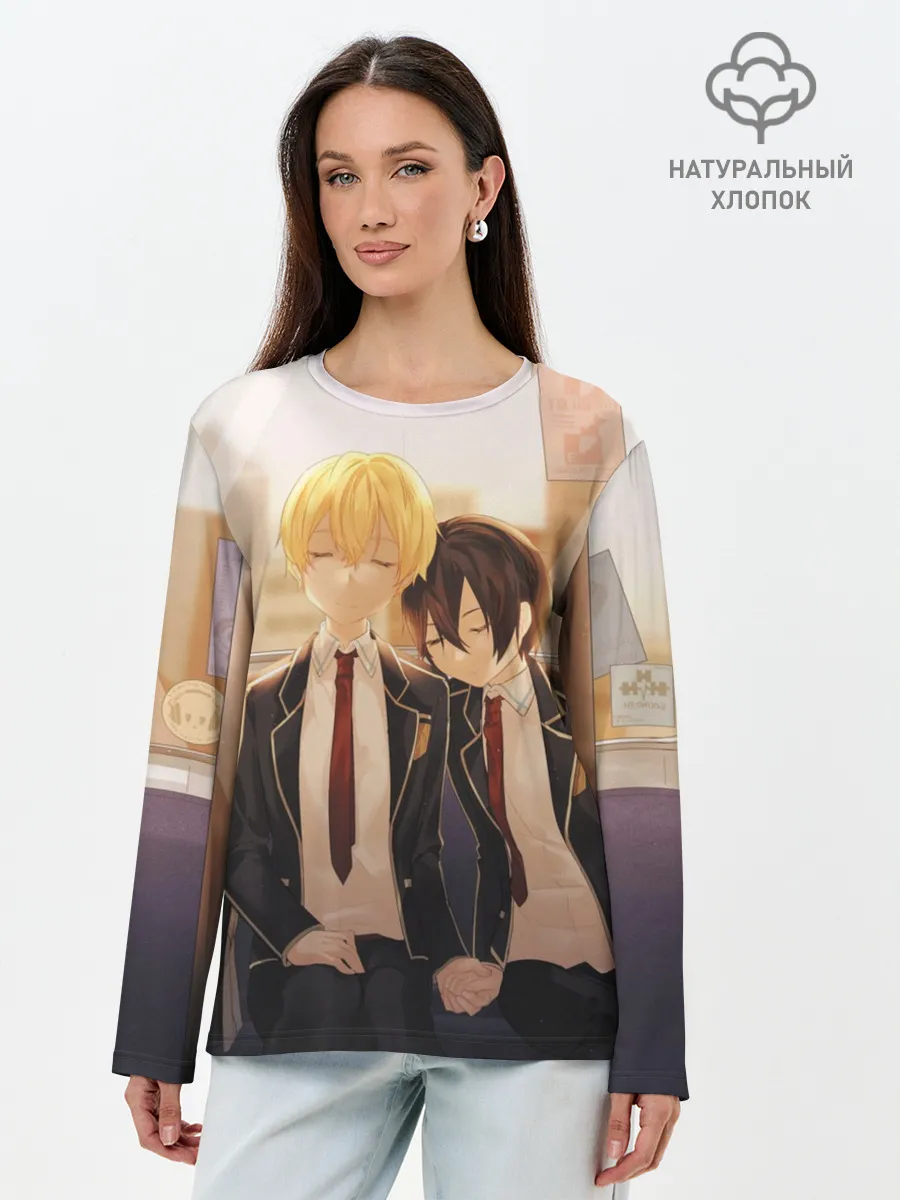 Лонгслив женский. Хлопок / Мастера меча