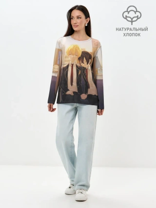 Лонгслив женский. Хлопок / Мастера меча