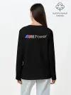 Лонгслив женский. Хлопок / BMW M Power