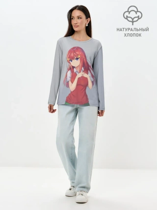 Лонгслив женский. Хлопок / Пять невест