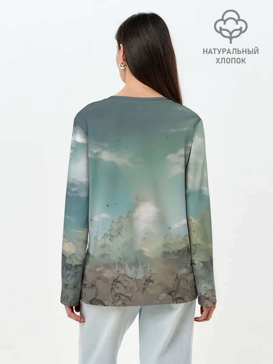 Лонгслив женский. Хлопок / The Promised Neverland