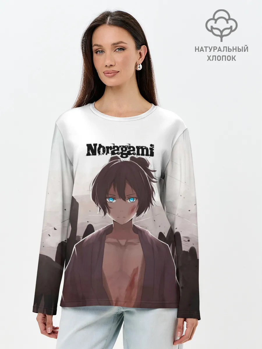Лонгслив женский. Хлопок / NORAGAMI Yato