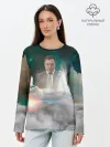 Лонгслив женский. Хлопок / Elon Musk Thinker