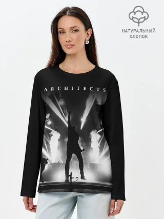 Лонгслив женский. Хлопок / Architects