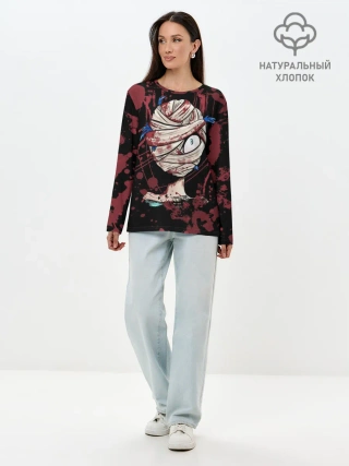 Лонгслив женский. Хлопок / SALLY FACE