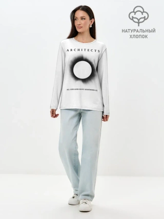 Лонгслив женский. Хлопок / Architects