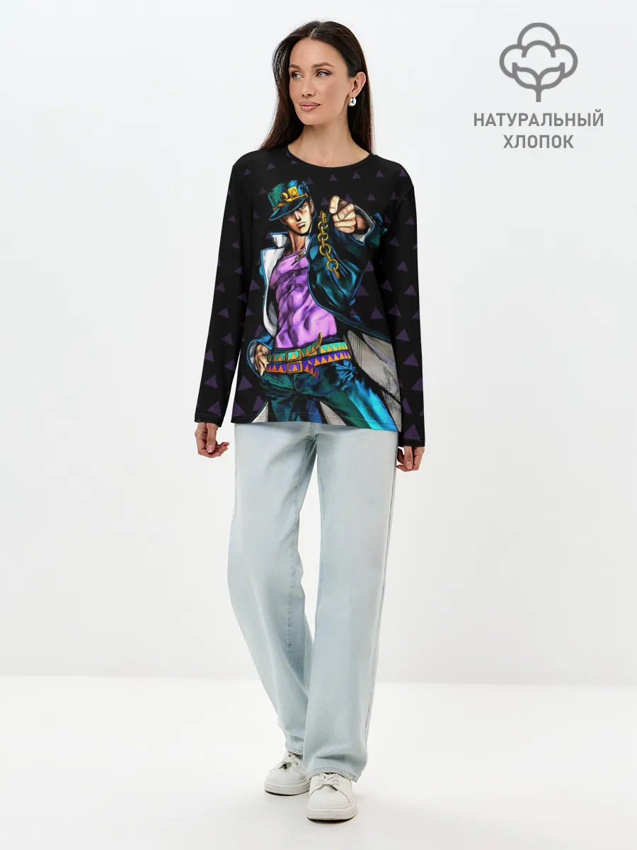 Лонгслив женский. Хлопок / JOJO